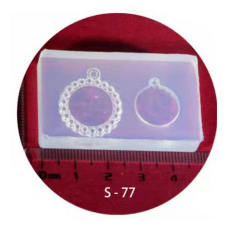 DIY medál dekoráció horog dekor 3D faragás szilikon forma barkács UV gél akril kristály szerszámok barkács körömdísz S 002-078