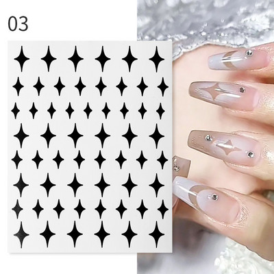 3D proljetni akvarel dizajn naljepnica za nokte Ljubičasti cvijet List Leptir Klizač Nail Art Dekoracija Cvjetni lak Naljepnice Manikura
