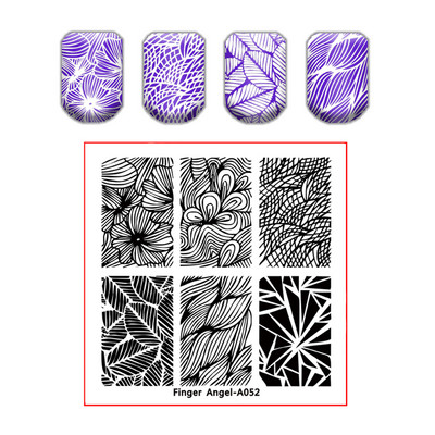 Kingakott küünte tembeldamise plaat pits lillede lehtede küüneplaadid templi maniküüri komplekt sulgede tekstuuri jaoks liblikas küünte kunsti tembeldamiseks