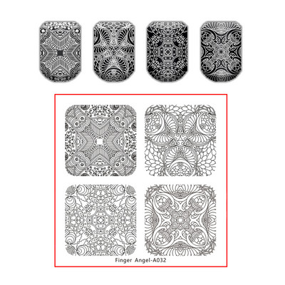 Kingakott küünte tembeldamise plaat pits lillede lehtede küüneplaadid templi maniküüri komplekt sulgede tekstuuri jaoks liblikas küünte kunsti tembeldamiseks