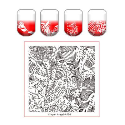 Kingakott küünte tembeldamise plaat pits lillede lehtede küüneplaadid templi maniküüri komplekt sulgede tekstuuri jaoks liblikas küünte kunsti tembeldamiseks