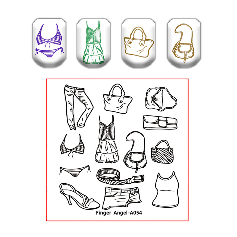 Kingakott küünte tembeldamise plaat pits lillede lehtede küüneplaadid templi maniküüri komplekt sulgede tekstuuri jaoks liblikas küünte kunsti tembeldamiseks