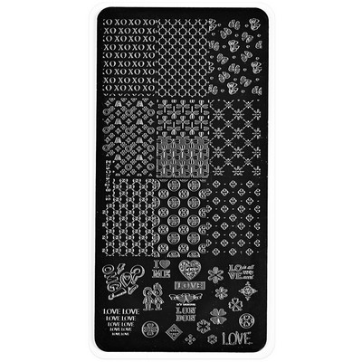 Nail Art Stamping Pločice Dreamcatcher/Božić/nepravilna tekstura Slika Predložak za Nail Art Šablon Pečat od nehrđajućeg čelika 6*12CM