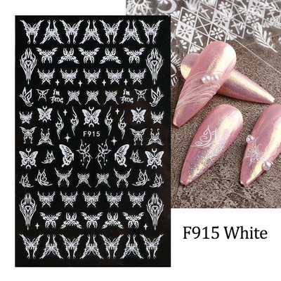 3D purpursarkanas zilas ļaunas acis nagu mākslas uzlīmes Čūska liesma Zvaigznes slīdņi Dekorācija Jauki sienāzis Dzīvnieku gēla lakas uzlīmes FBEB173