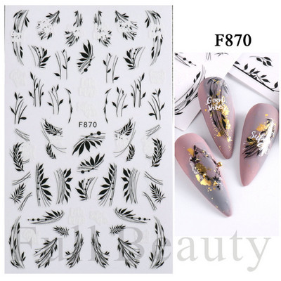 3D purpursarkanas zilas ļaunas acis nagu mākslas uzlīmes Čūska liesma Zvaigznes slīdņi Dekorācija Jauki sienāzis Dzīvnieku gēla lakas uzlīmes FBEB173