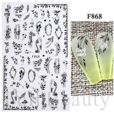 3D purpursarkanas zilas ļaunas acis nagu mākslas uzlīmes Čūska liesma Zvaigznes slīdņi Dekorācija Jauki sienāzis Dzīvnieku gēla lakas uzlīmes FBEB173