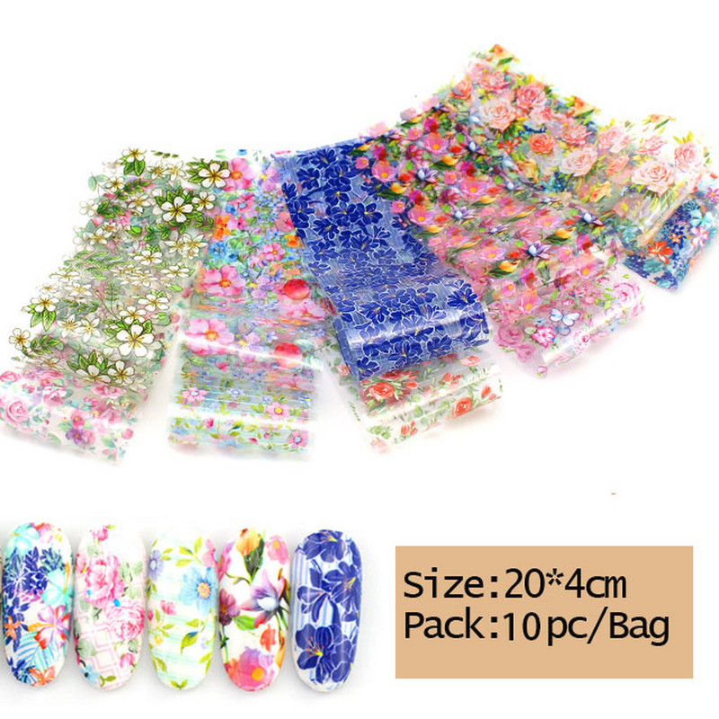 Sädelevad küünekleebised 4*20 cm küünte ülekandmise kleebised Laser Rose Gold šampanja küünte kunsti tätoveeringud