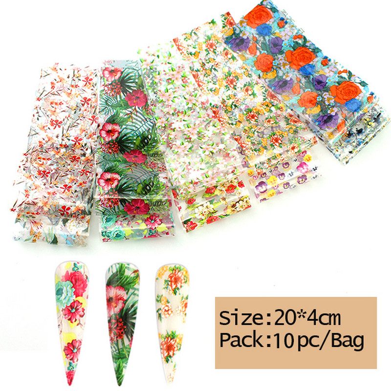 Sädelevad küünekleebised 4*20 cm küünte ülekandmise kleebised Laser Rose Gold šampanja küünte kunsti tätoveeringud