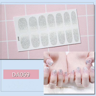 1lap Divat Vegyes minták Körömmatrica Koreai stílusok Ujjhegyek Női Vízálló körömdíszítő pakolások Matricák Manikűr dekorációk