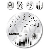 1 tk 5,5 cm ümmargused küünte tembeldusplaadid maniküüri templimall küünte kunsti pildiplaadi tembeldustööriist zjoys17-38