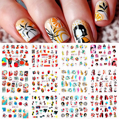 12db őszi arany levelek körömmatricák csúszkák manikűrhöz Maple Leaf Nail Art vízmatricák transzferfólia őszi dekorációhoz