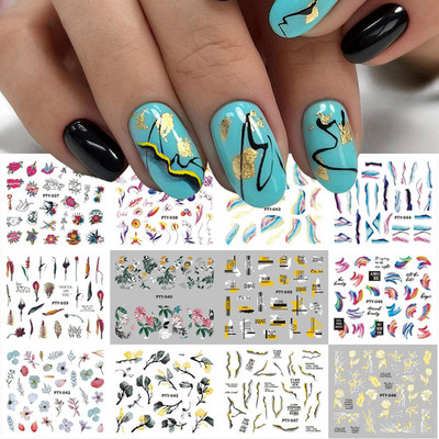 12db őszi arany levelek körömmatricák csúszkák manikűrhöz Maple Leaf Nail Art vízmatricák transzferfólia őszi dekorációhoz