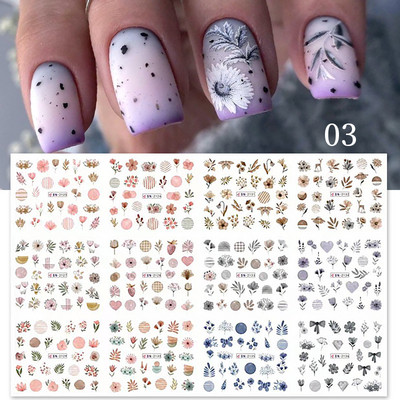 12db őszi arany levelek körömmatricák csúszkák manikűrhöz Maple Leaf Nail Art vízmatricák transzferfólia őszi dekorációhoz