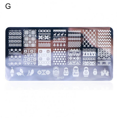 Praktičan, praktičan za rukovanje, lagani DIY šablon za manikuru Ploča za nokte Predložak za nokte od nehrđajućeg čelika za žene