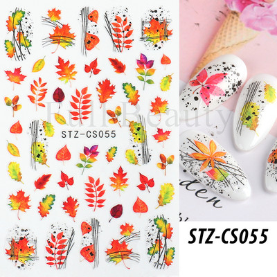 Τρισδιάστατα αυτοκόλλητα αποκριάτικων νυχιών Sugar Skull Sliders For Nails Σχέδιο Anime Joker Blood Scars Lips Decals Decal Manicure Decor GLCS-052