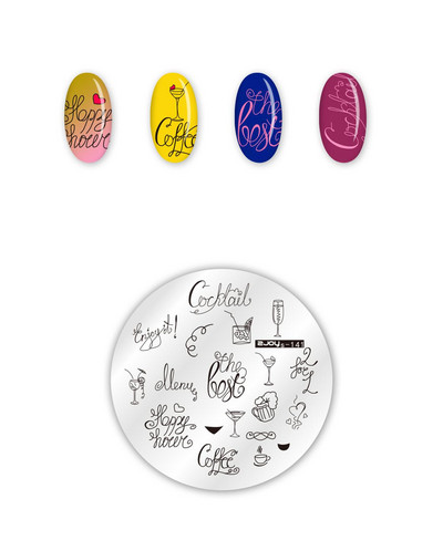 Kerek DIY virág csipke vonalminták acél sablonok körömbélyegző körömdíszítő képlemez manikűr körömdíszítő bélyegsablon