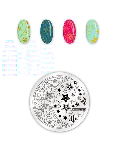 Kerek DIY virág csipke vonalminták acél sablonok körömbélyegző körömdíszítő képlemez manikűr körömdíszítő bélyegsablon