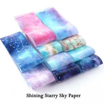 10 tk Chrome Holograafilised Naelad Fooliumid Kleebised Metallist Peegel Laser Disain Transfer Liugurid Maniküür Tähistaevas Paberkleebised #DXH04