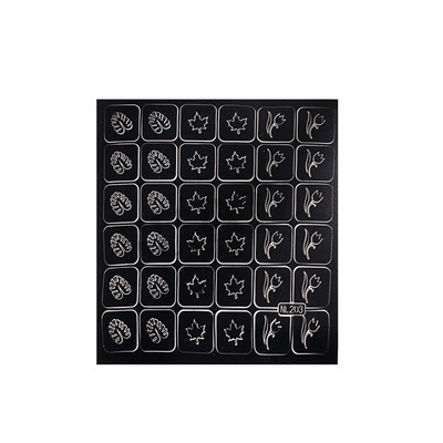 Νέο κούφιο πρότυπο ζωγραφικής με σπρέι με αυτοκόλλητο νυχιών με αποκοπή αστέρι πεταλούδα παπιγιόν με αυτοκόλλητα με κόλλα πλάτης συρόμενο καλούπι στένσιλ