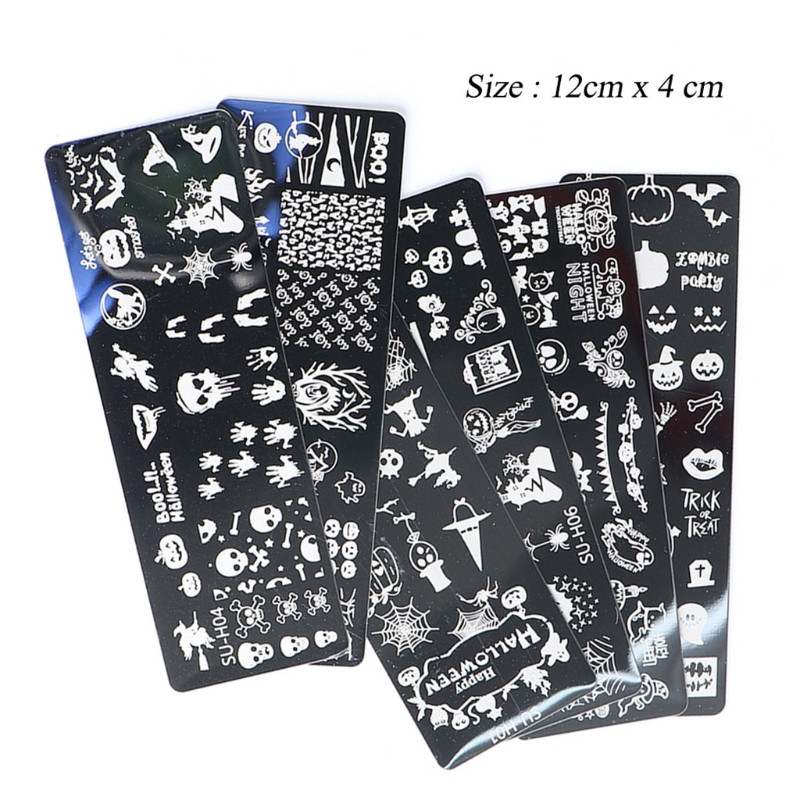 Komplet štanca za nokte Ploča za štancanje s olovkom za nokte Štampač za nokte za šablonu za manikuru Easy DIY Nail Art Dropshipping