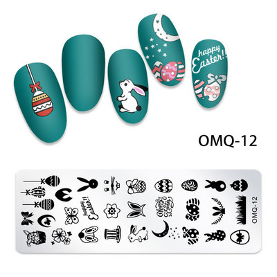 Nagu apzīmogošanas plāksnes Ziedu ģeometrija Dreamcatcher Butterfly Theme Nail Art Plate Dzīvnieku marmora nagu dizaina trafareti instrumenti 12*6cm
