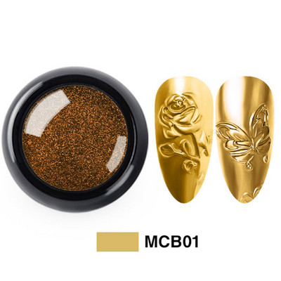 Alat za ukrašavanje silikonskih leptira za ukrašavanje noktiju Silikonski predložak za ukrašavanje noktiju Kalup za nokte u prahu Kromirani dodaci za manikuru nail art