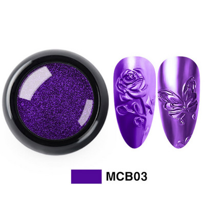 Alat za ukrašavanje silikonskih leptira za ukrašavanje noktiju Silikonski predložak za ukrašavanje noktiju Kalup za nokte u prahu Kromirani dodaci za manikuru nail art