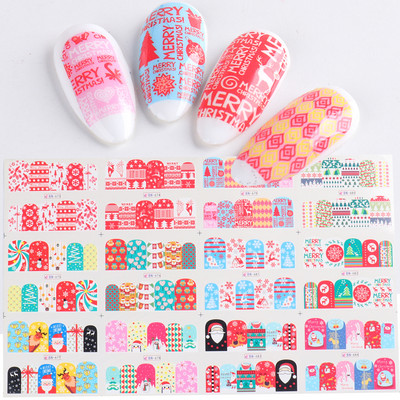 12db Cute Cows Prints Körömmatricák Fekete Fehér Tejes Tehenek Vízcsúszdák körmökhöz Fun Farm Manikűr Barkács Dekor Köröm Szerszámok SABN