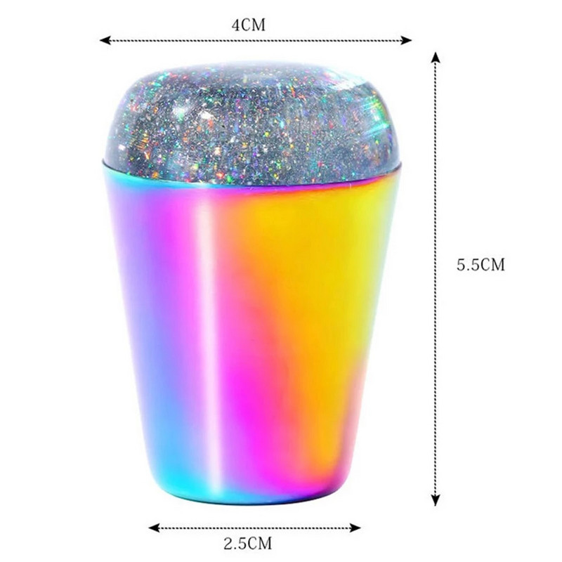 Σφραγίδα γαλλικού νυχιού Πολύχρωμη σφραγίδα σιλικόνης λέιζερ για κιτ μανικιούρ γαλλικών νυχιών Εργαλεία σφράγισης τέχνης νυχιών