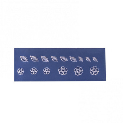 Silikoonist 3D vorm küünte šabloonid küüned nikerdamine templiplaat küünekunsti šabloon UV geellakk maniküür vorm isetegemise tööriistad