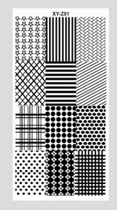 Ristkülikukujuline küünekunsti tembeldusplaat pits lillekujundus geomeetrilised jooned tähed tempel kujutisplaat küünte tembeldusmall küünte tööriistad