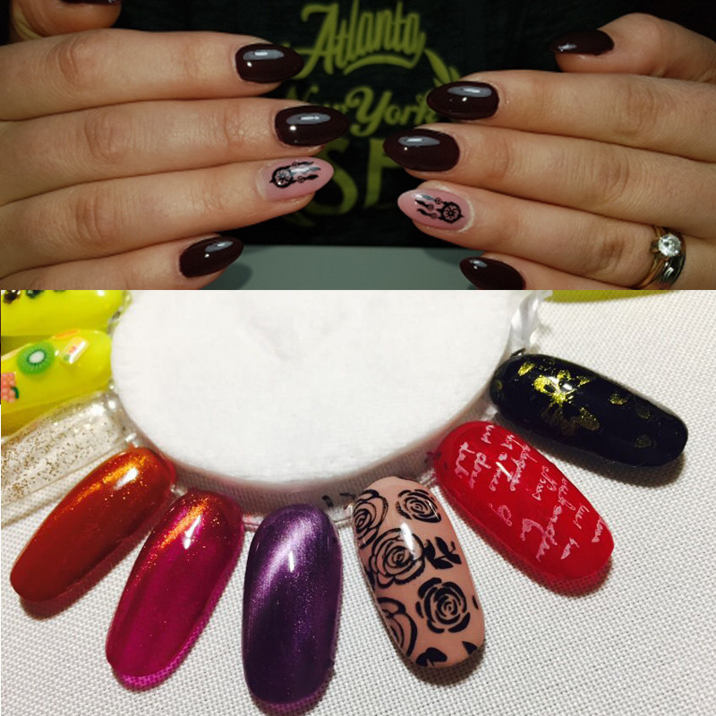 Ristkülikukujuline küünekunsti tembeldusplaat pits lillekujundus geomeetrilised jooned tähed tempel kujutisplaat küünte tembeldusmall küünte tööriistad