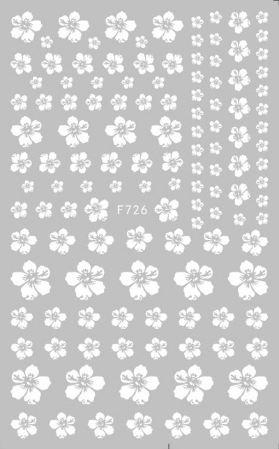 Autocolante pentru unghii Decal decor Decorare pentru unghii cu flori de cireș Modele creative DIY Instrument pentru decalcomanii filigran