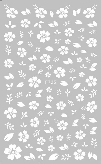 Autocolante pentru unghii Decal decor Decorare pentru unghii cu flori de cireș Modele creative DIY Instrument pentru decalcomanii filigran