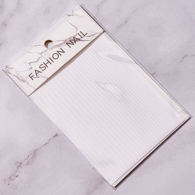 Αυτοκόλλητα 3D Nail Art Decal Αυτοκόλλητα Neon Curve λωρίδες Ταινία ρίγες Αυτοκόλλητο αυτοκόλλητο ακρυλικό ντεκόρ μανικιούρ Χρυσό αυτοκόλλητο νυχιών