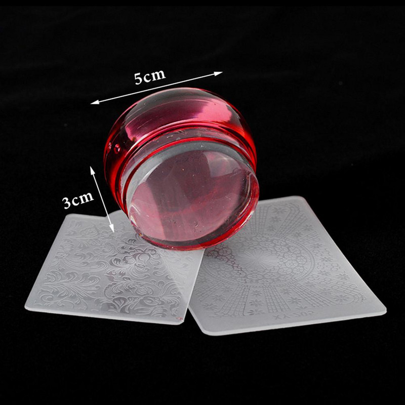 Funkcionális körömtömítés kaparóval, átlátszó szilikon körömdíszítő tömítés, lerakódásgátló, könnyen használható körömformázó pecsételő nők számára