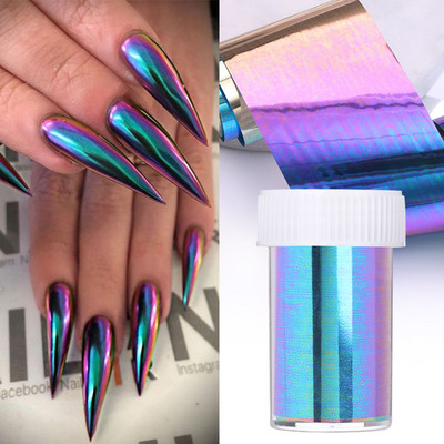 Küünte fooliumid marmorist lillede sari Holograafiline küünekunsti ülekandekleebis paber liugur küünte vesikleebis disain maniküür kaunistused