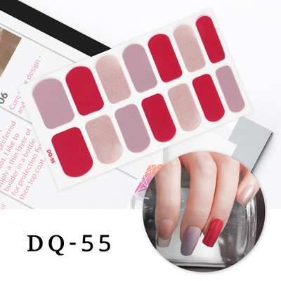 Νέα Fashion Nail Art αυτοκόλλητα Πολύχρωμα αυτοκόλλητα με πλήρες κάλυμμα για μανικιούρ Χριστουγεννιάτικα δώρα Αυτοκόλλητα νυχιών