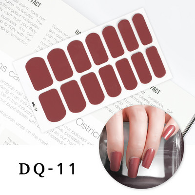 Νέα Fashion Nail Art αυτοκόλλητα Πολύχρωμα αυτοκόλλητα με πλήρες κάλυμμα για μανικιούρ Χριστουγεννιάτικα δώρα Αυτοκόλλητα νυχιών