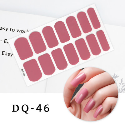 Νέα Fashion Nail Art αυτοκόλλητα Πολύχρωμα αυτοκόλλητα με πλήρες κάλυμμα για μανικιούρ Χριστουγεννιάτικα δώρα Αυτοκόλλητα νυχιών