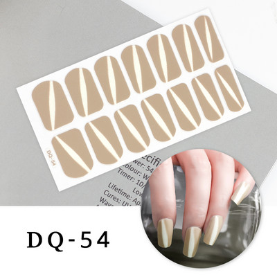 Νέα Fashion Nail Art αυτοκόλλητα Πολύχρωμα αυτοκόλλητα με πλήρες κάλυμμα για μανικιούρ Χριστουγεννιάτικα δώρα Αυτοκόλλητα νυχιών