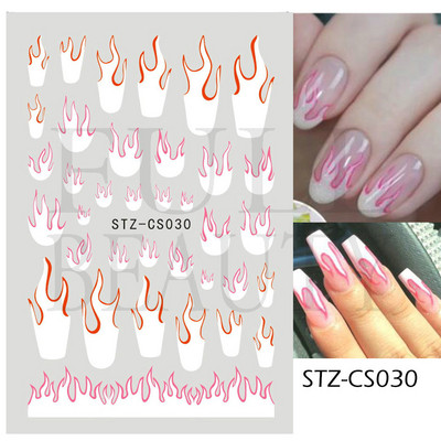 Τρισδιάστατα μωβ λουλούδια αυτοκόλλητα ολισθητήρες για νύχια Κομψά φύλλα με λουλουδάτο σχέδιο Διακόσμηση νυχιών Αξεσουάρ σχεδίασης GLF666