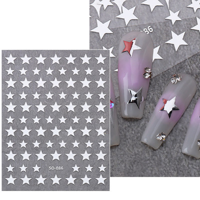 The Leopard Tiger Nails Stickers 3D Bronzing Rose Gold Black Zebra Wildlife Prints Sliders Nail Art Decoration #BTF-S08