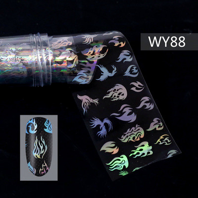 Nail Art Daisy Päikeseõie Foolium Paber Transfer 4*100CM Küünekleebised ja Kleebised Disain DIY liugurid Decor Foils Maniküür Suvine