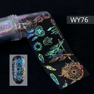 Nail Art Daisy Päikeseõie Foolium Paber Transfer 4*100CM Küünekleebised ja Kleebised Disain DIY liugurid Decor Foils Maniküür Suvine