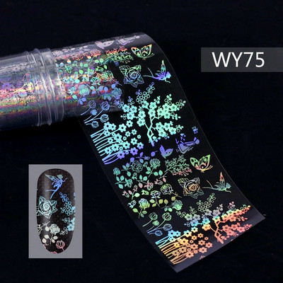 Nail Art Daisy Päikeseõie Foolium Paber Transfer 4*100CM Küünekleebised ja Kleebised Disain DIY liugurid Decor Foils Maniküür Suvine