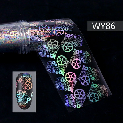Nail Art Daisy Päikeseõie Foolium Paber Transfer 4*100CM Küünekleebised ja Kleebised Disain DIY liugurid Decor Foils Maniküür Suvine