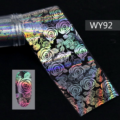 Nail Art Daisy Päikeseõie Foolium Paber Transfer 4*100CM Küünekleebised ja Kleebised Disain DIY liugurid Decor Foils Maniküür Suvine