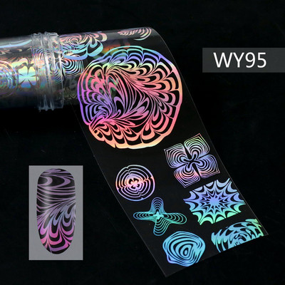 Nail Art Daisy Päikeseõie Foolium Paber Transfer 4*100CM Küünekleebised ja Kleebised Disain DIY liugurid Decor Foils Maniküür Suvine