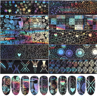 Nail Art Daisy Päikeseõie Foolium Paber Transfer 4*100CM Küünekleebised ja Kleebised Disain DIY liugurid Decor Foils Maniküür Suvine
